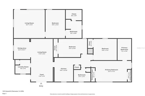 $564,500 | 1161 Howard Street, Clearwater, FL 33756