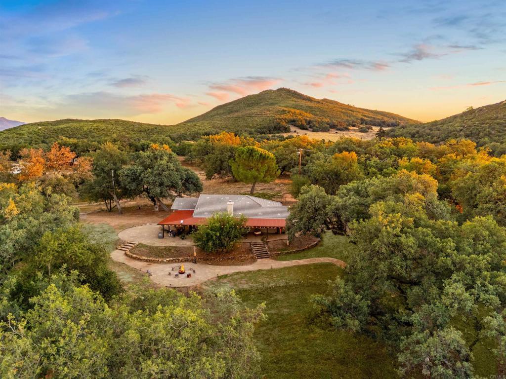 25258 Black Canyon Road Santa Ysabel, CA 92070 - Photo 4 of 71 a view of a town with mountains in the background