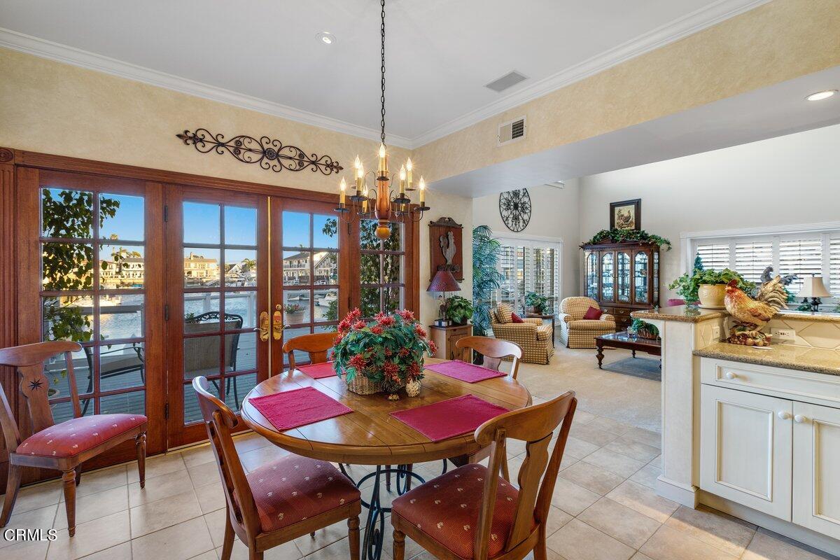 2300 Peninsula Road Oxnard, CA 93035 - Photo 17 of 54 a view of a dining room with furniture window and outside view