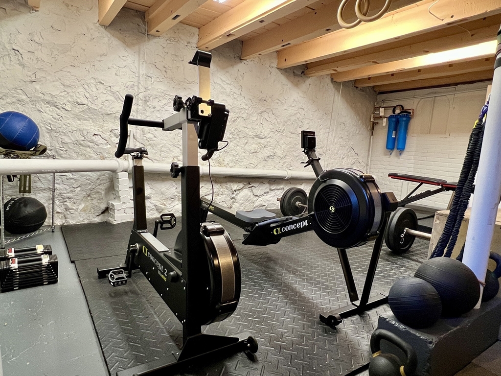 211 Forest Street Winchester, MA 01890 - Photo 30 of 41 a view of gym equipment