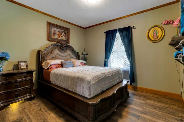 a kitchen with stainless steel appliances granite countertop a sink and cabinets