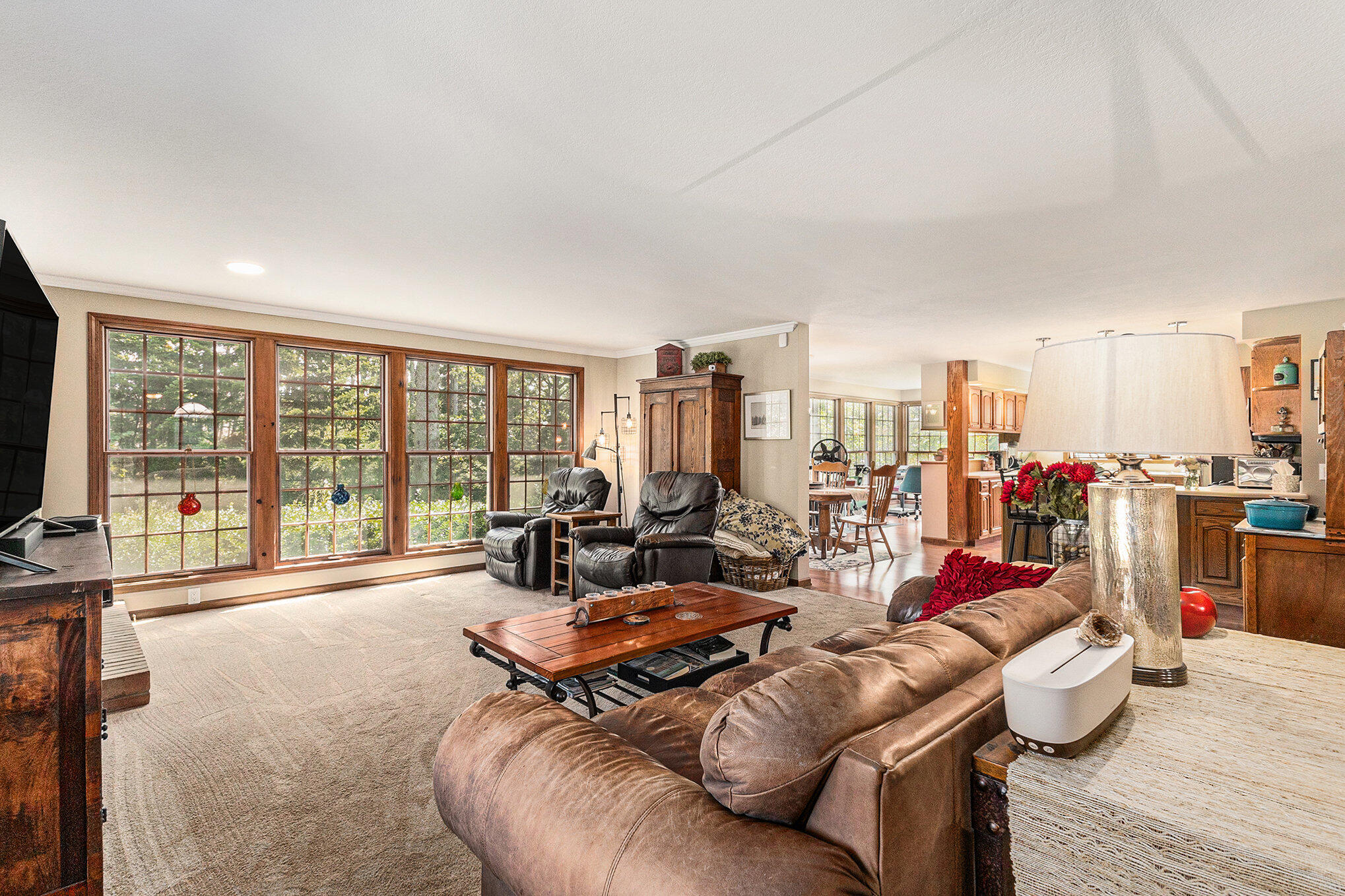 5925 West Jagger Road Ludington, MI 49431 - Photo 10 of 44 Livingroom, Kitchen beyond