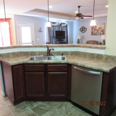 5816 Ester Terrace Crestview, FL 32539 - Photo 10 of 29 a bathroom with a granite countertop sink and a mirror