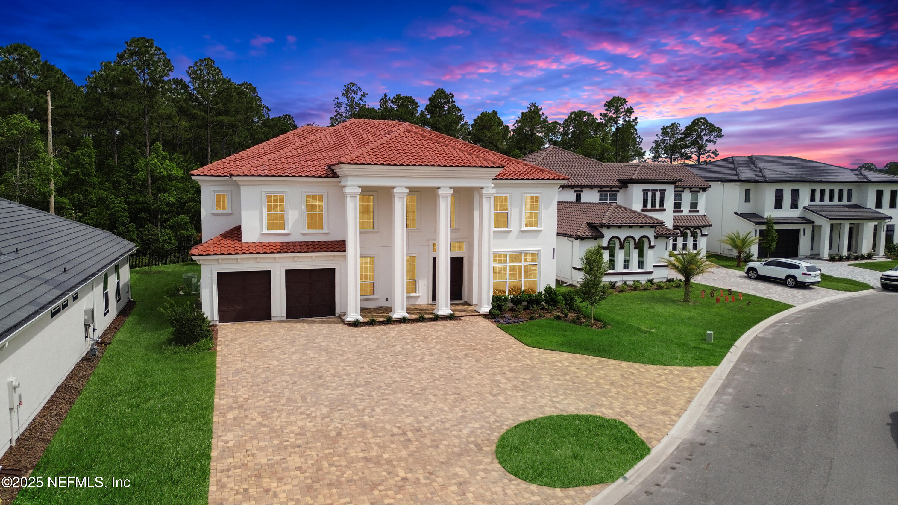 3137 Spiro Circle Jacksonville, FL 32246 - Photo 15 of 84 a front view of a house with a garden