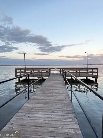 a view of outdoor space with seating