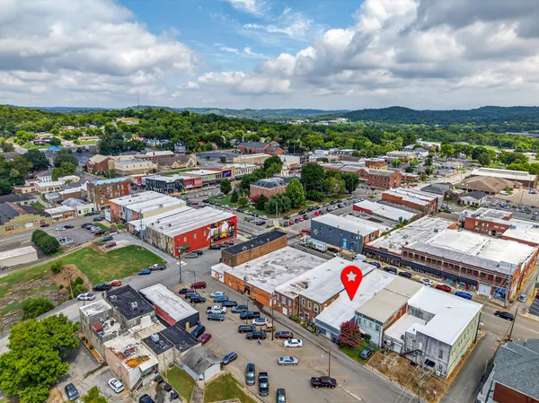 a front view of house