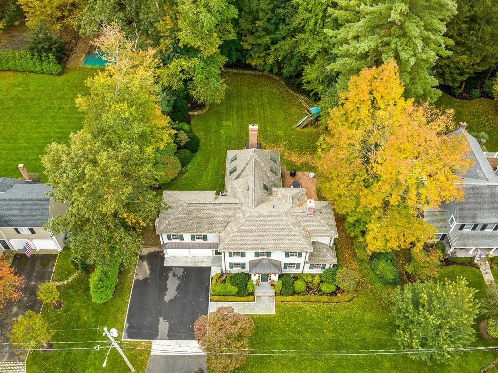 19 Radcliffe Road Wellesley, MA 02482 - Photo 20 of 21 a picture of houses with yard
