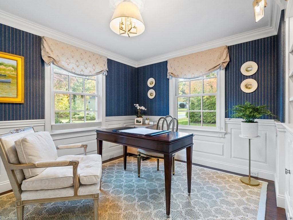 19 Radcliffe Road Wellesley, MA 02482 - Photo 9 of 21 a living room with furniture and a window