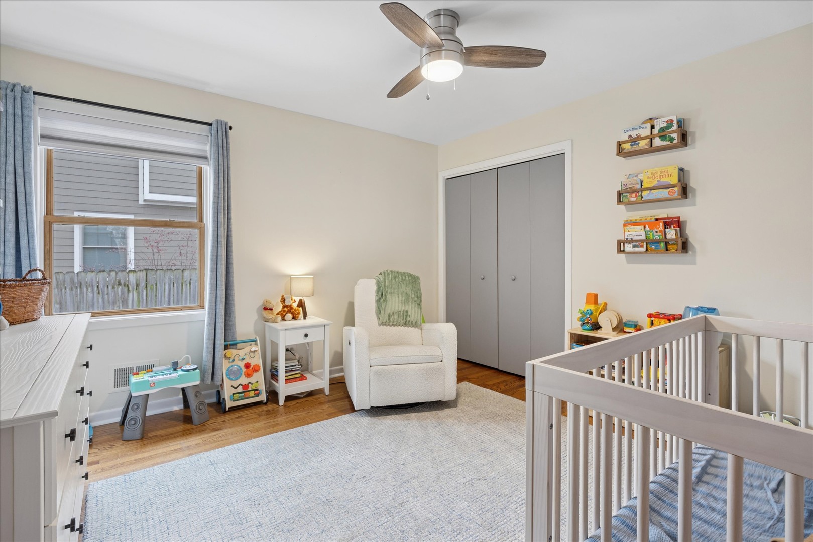 309 Clinton Avenue Elmhurst, IL 60126 - Photo 18 of 33 a bedroom with furniture and a window