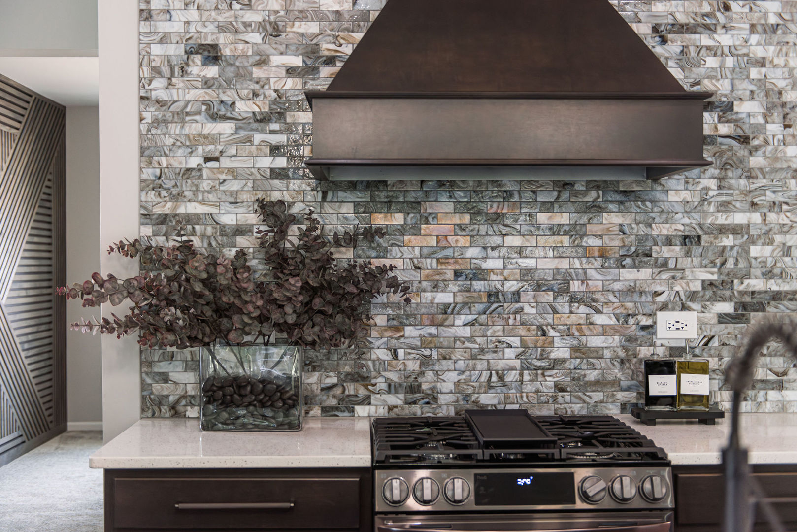 16230 Lake View Road Plainfield, IL 60586 - Photo 17 of 62 a stove top oven sitting inside of a kitchen