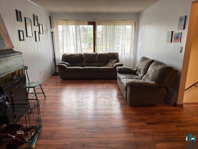 38 Locust Drive Babbitt, MN 55706 - Photo 5 of 29 Living room featuring wood finished floors