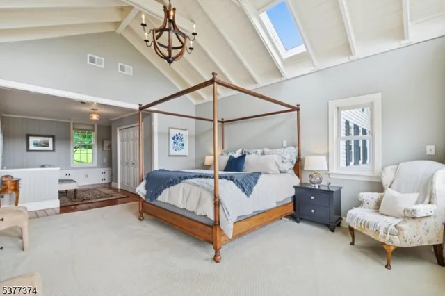 a view of yard with mountain and green space