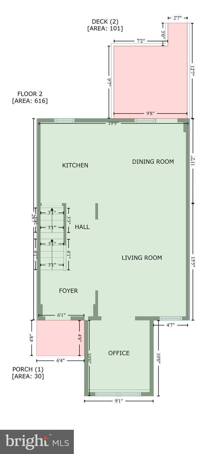 3528 Overview Road Baltimore, MD 21215 - Photo 46 of 62 GLA Floor Plans