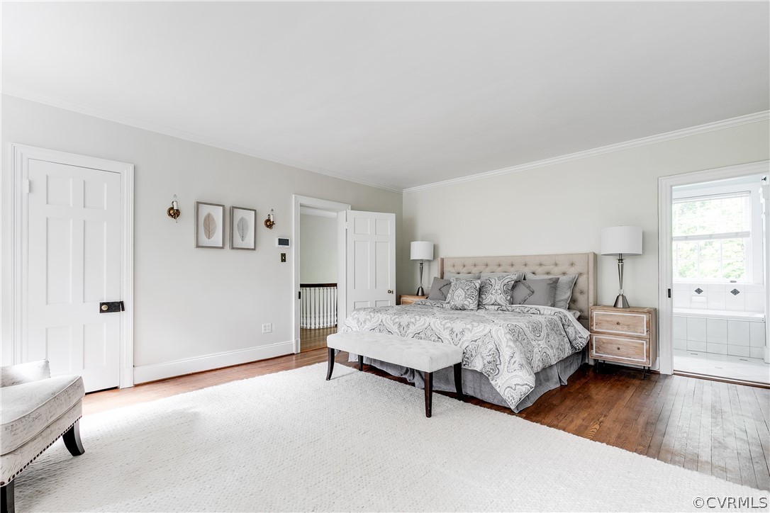 207 Nottingham Road Richmond, VA 23221 - Photo 26 of 49 a spacious bedroom with a bed and a view of bedroom