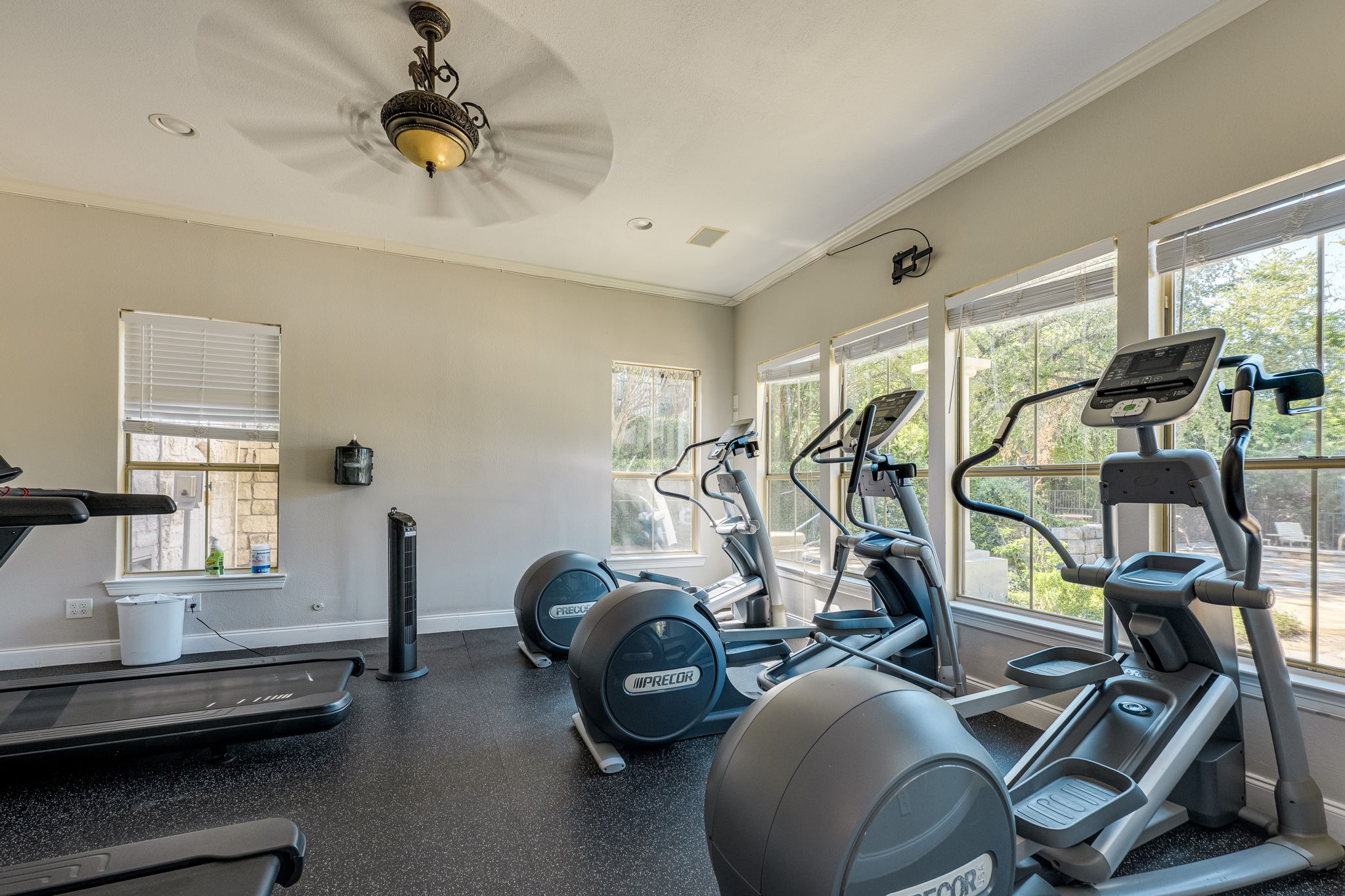 6000 Shepherd Mountain Cove, Unit 807 Austin, TX 78730 - Photo 25 of 38 workout area : treadmills.