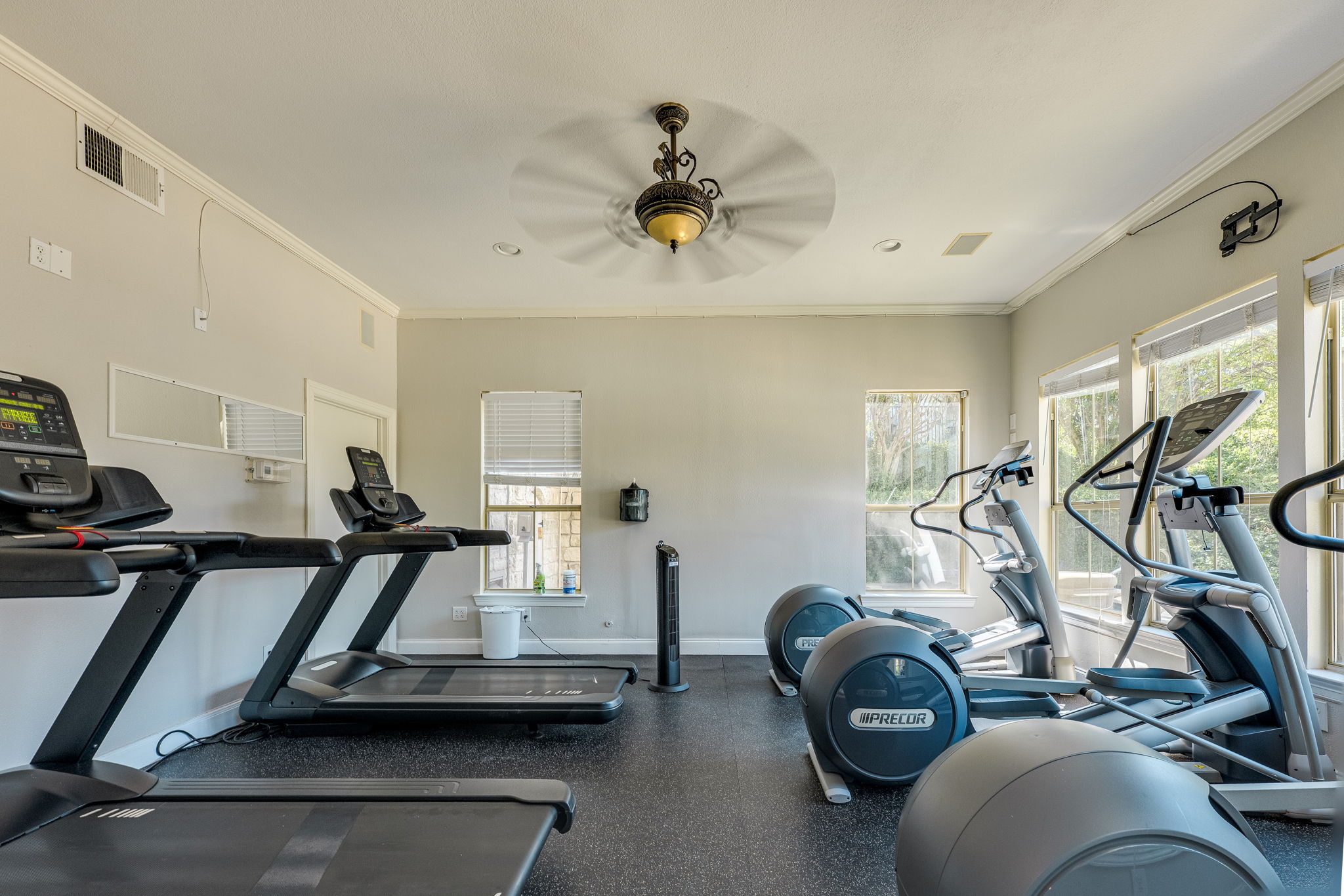 6000 Shepherd Mountain Cove, Unit 807 Austin, TX 78730 - Photo 26 of 38 Workout area: Treadmills.