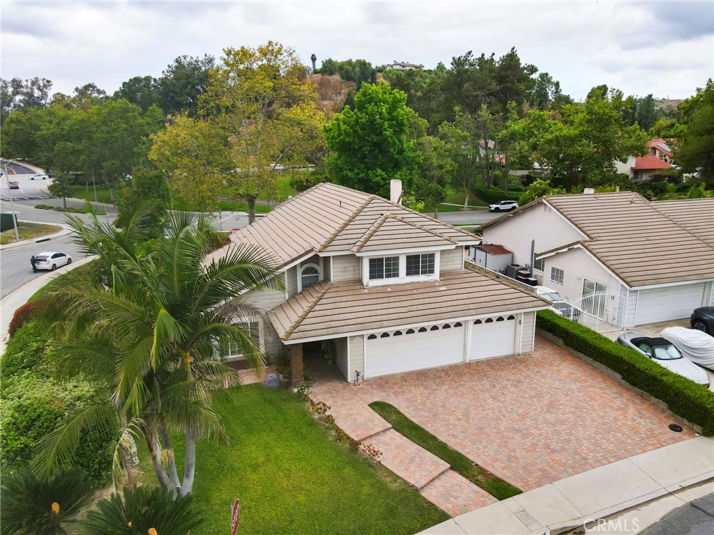 605 Bronco Way Walnut, CA 91789 - Photo 58 of 69 an aerial view of a house with a yard
