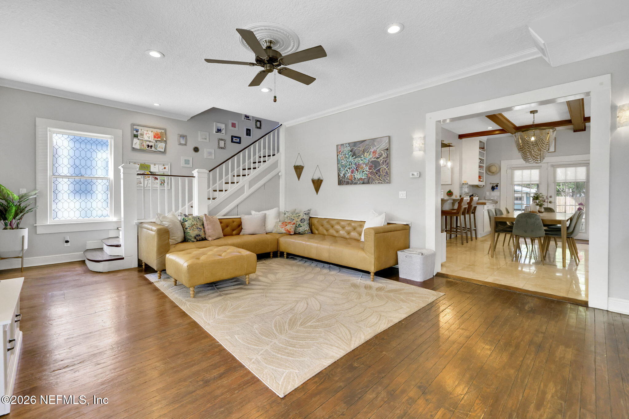 2837 Post Street Jacksonville, FL 32205 - Photo 11 of 70 a living room with furniture and a large window