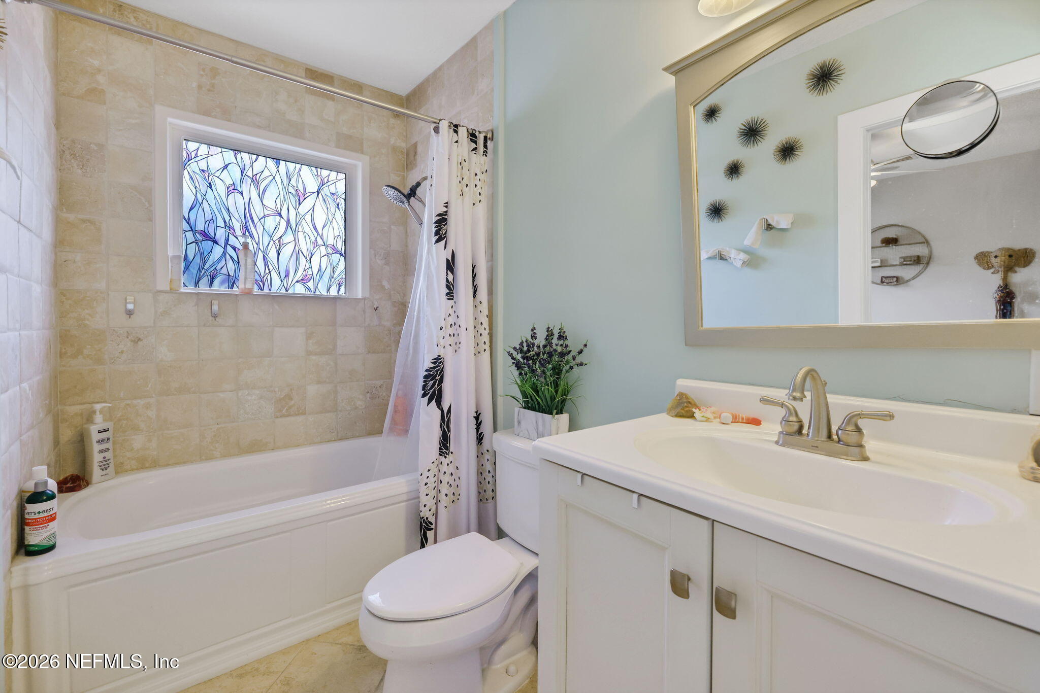 2837 Post Street Jacksonville, FL 32205 - Photo 34 of 70 a bathroom with a sink a toilet and a bathtub