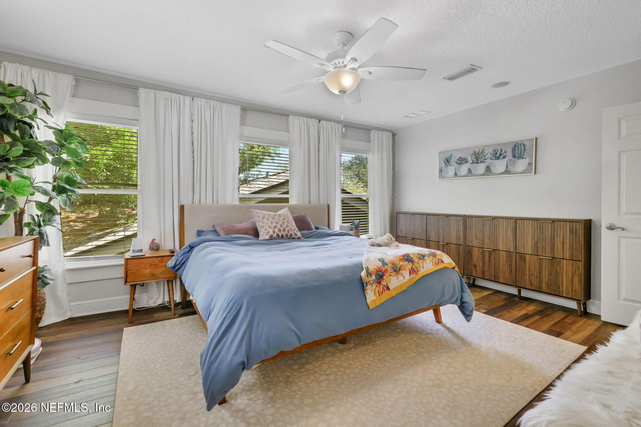 2837 Post Street Jacksonville, FL 32205 - Photo 38 of 70 a bedroom with a bed and a couch