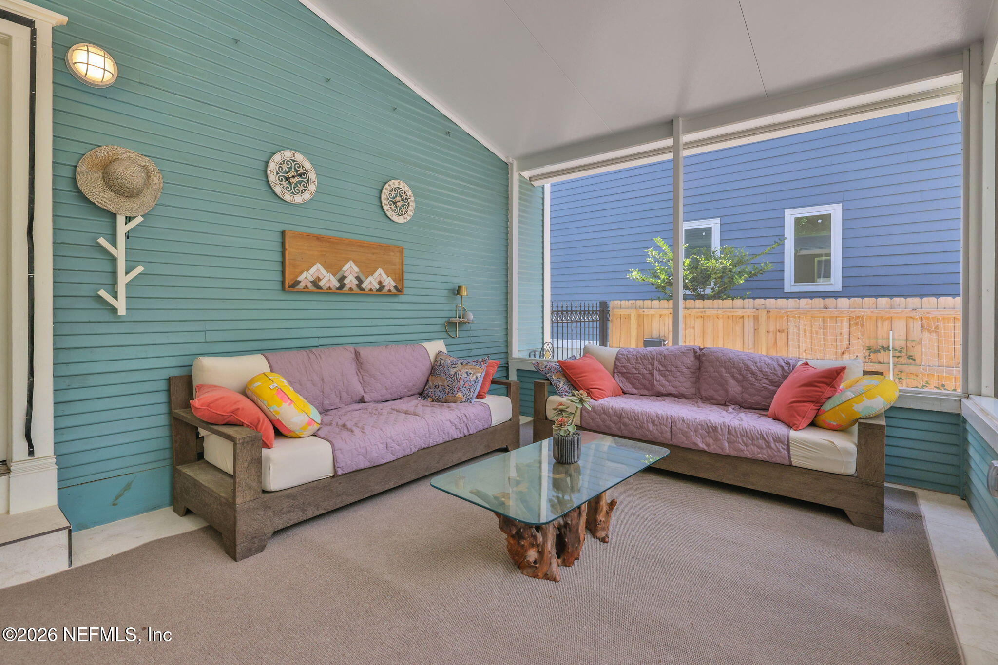 2837 Post Street Jacksonville, FL 32205 - Photo 48 of 70 a living room with furniture and a potted plant