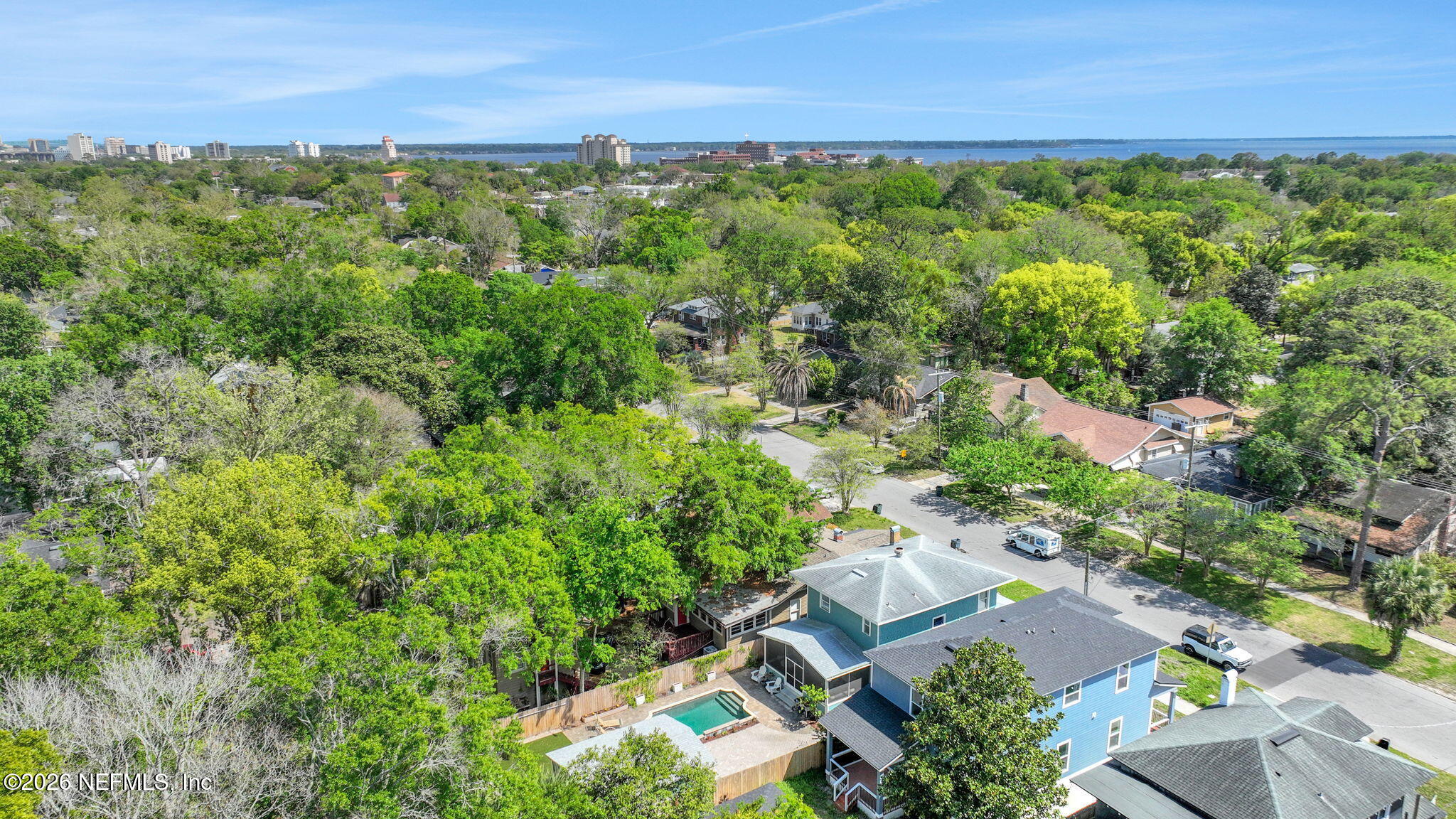 2837 Post Street Jacksonville, FL 32205 - Photo 65 of 70 an aerial view of a house with a yard