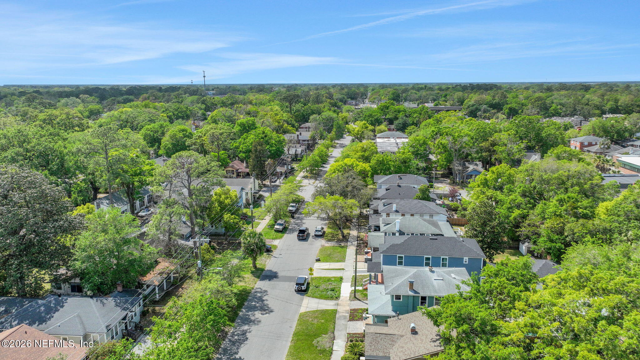 2837 Post Street Jacksonville, FL 32205 - Photo 67 of 70 an aerial view of a house with a yard