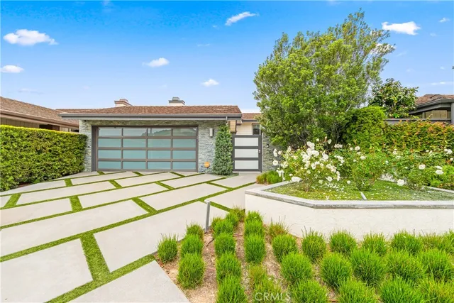 a house view with a outdoor space