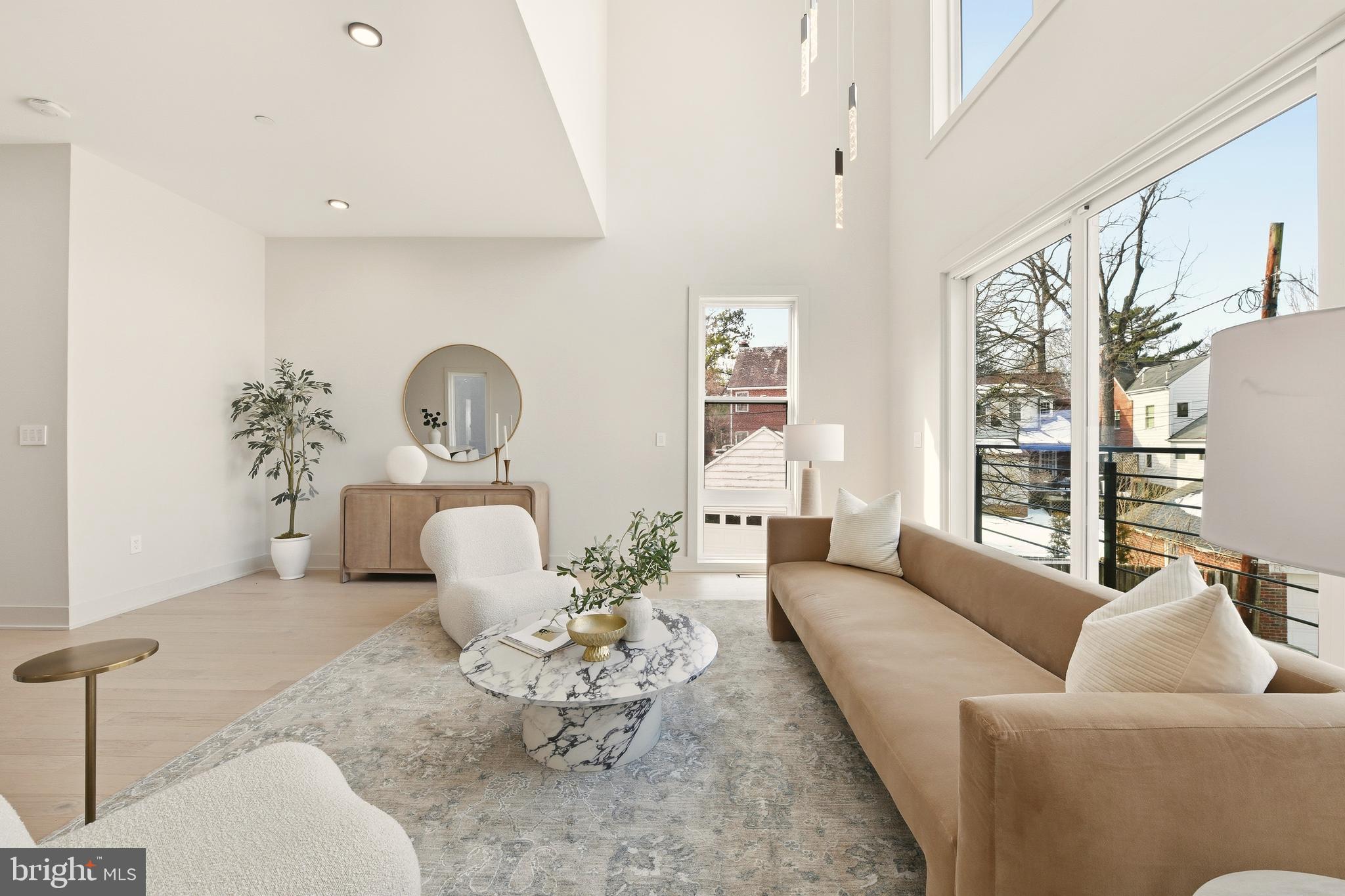 6116 30th Street Northwest Washington, DC 20015 - Photo 22 of 66 Living room on the main floor.