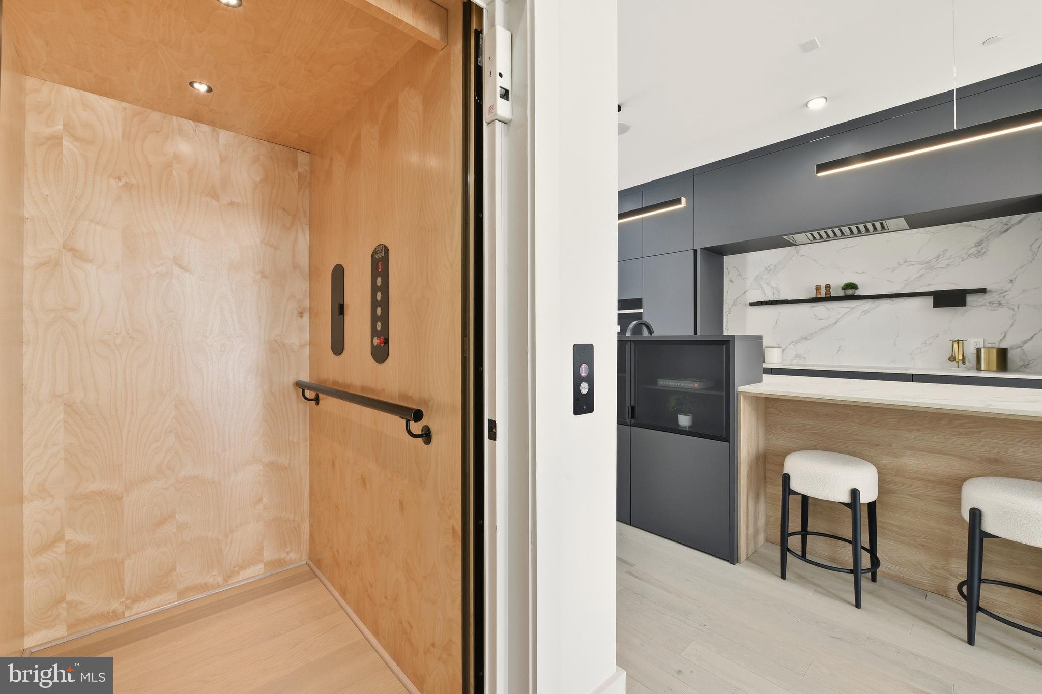 6116 30th Street Northwest Washington, DC 20015 - Photo 25 of 66 Elevator that goes to each floor