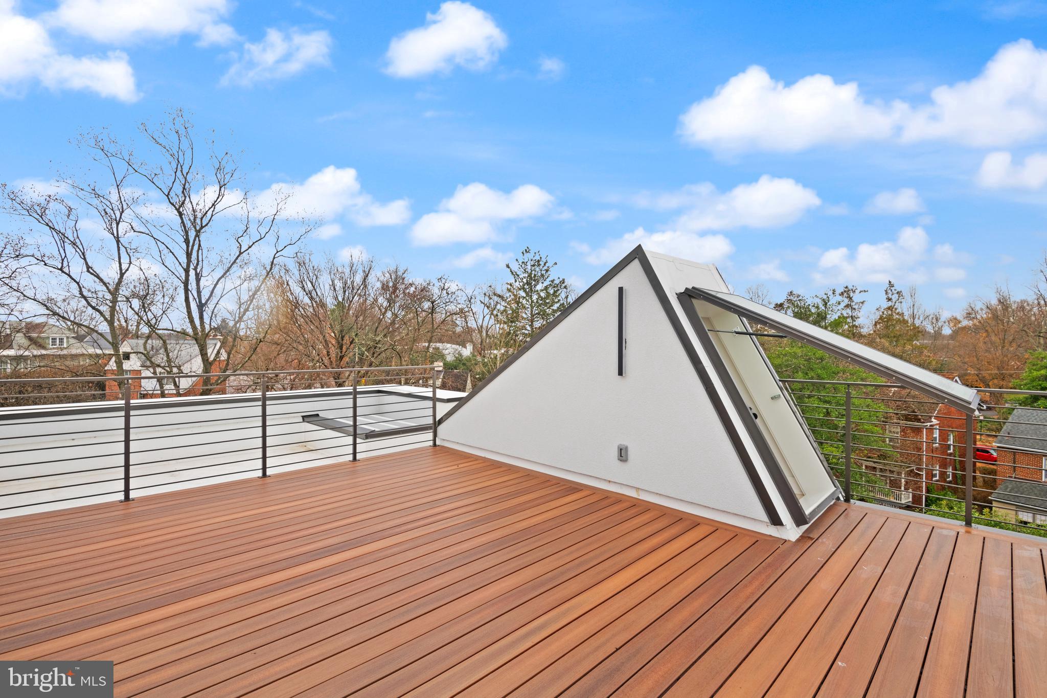 6116 30th Street Northwest Washington, DC 20015 - Photo 43 of 66 Roof top deck