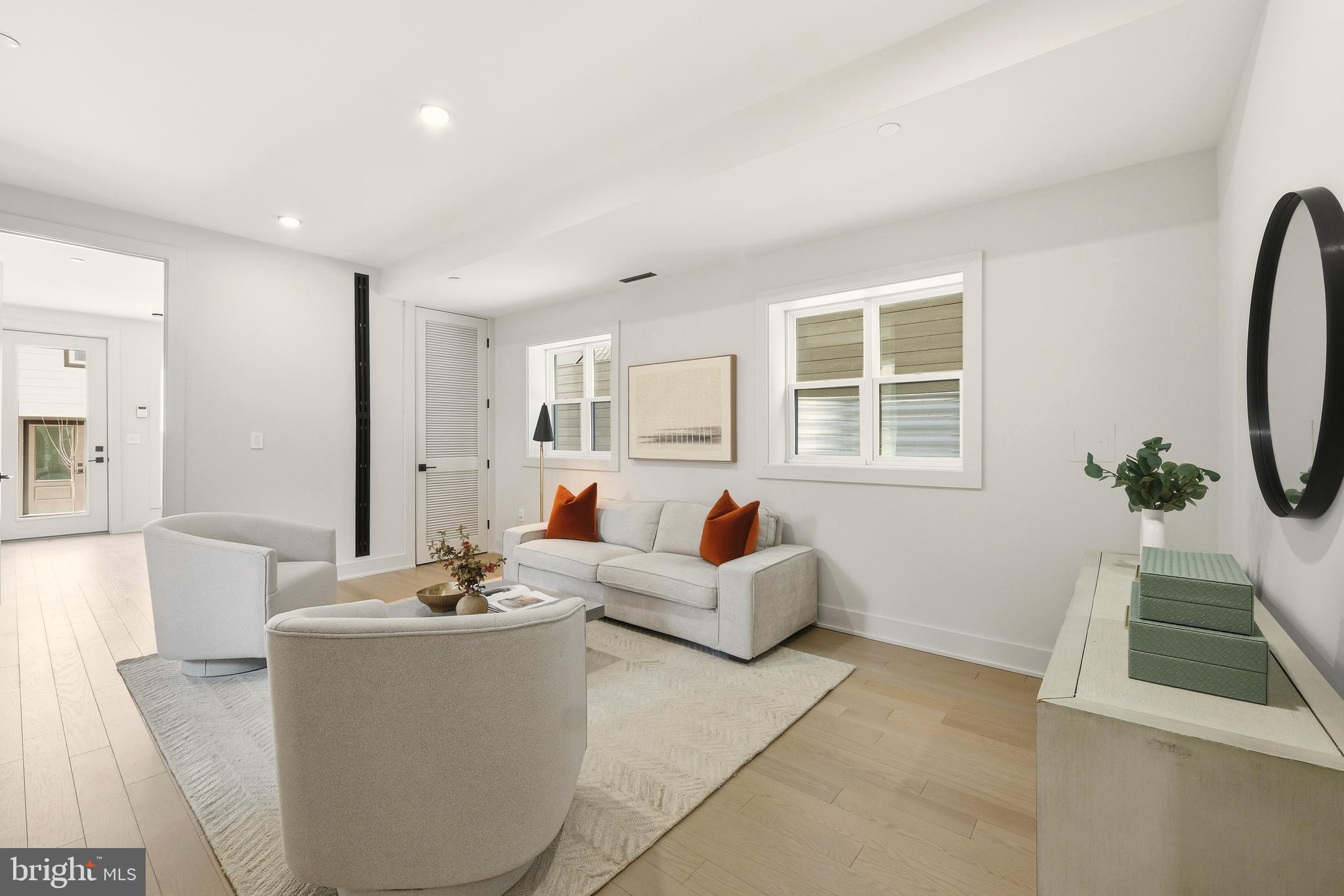 6116 30th Street Northwest Washington, DC 20015 - Photo 47 of 66 Basement family room.