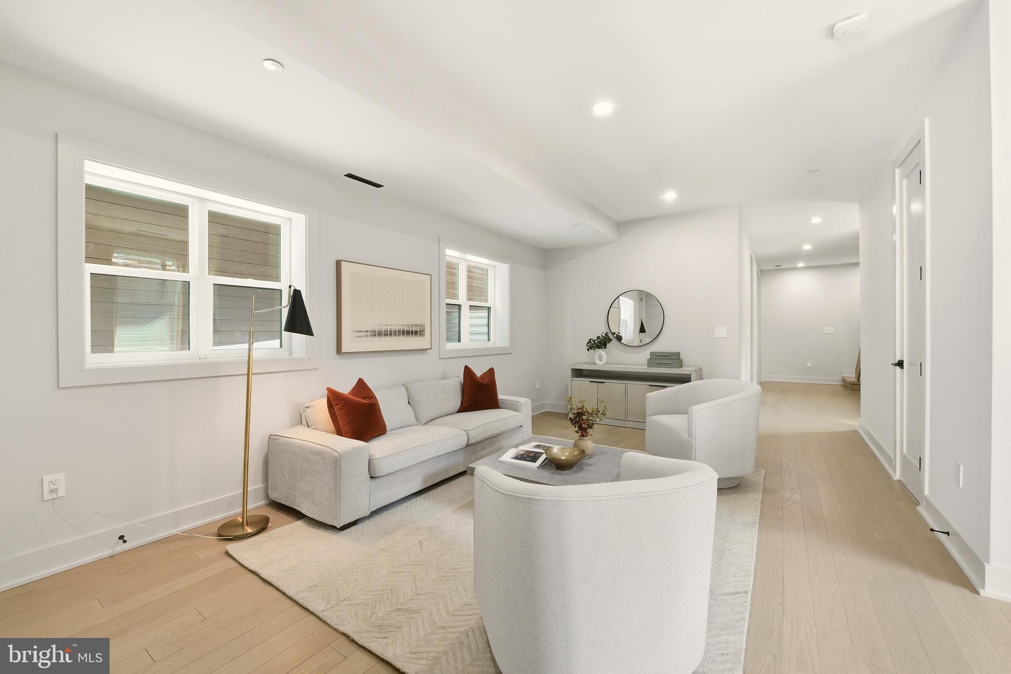 6116 30th Street Northwest Washington, DC 20015 - Photo 49 of 66 Basement family room.