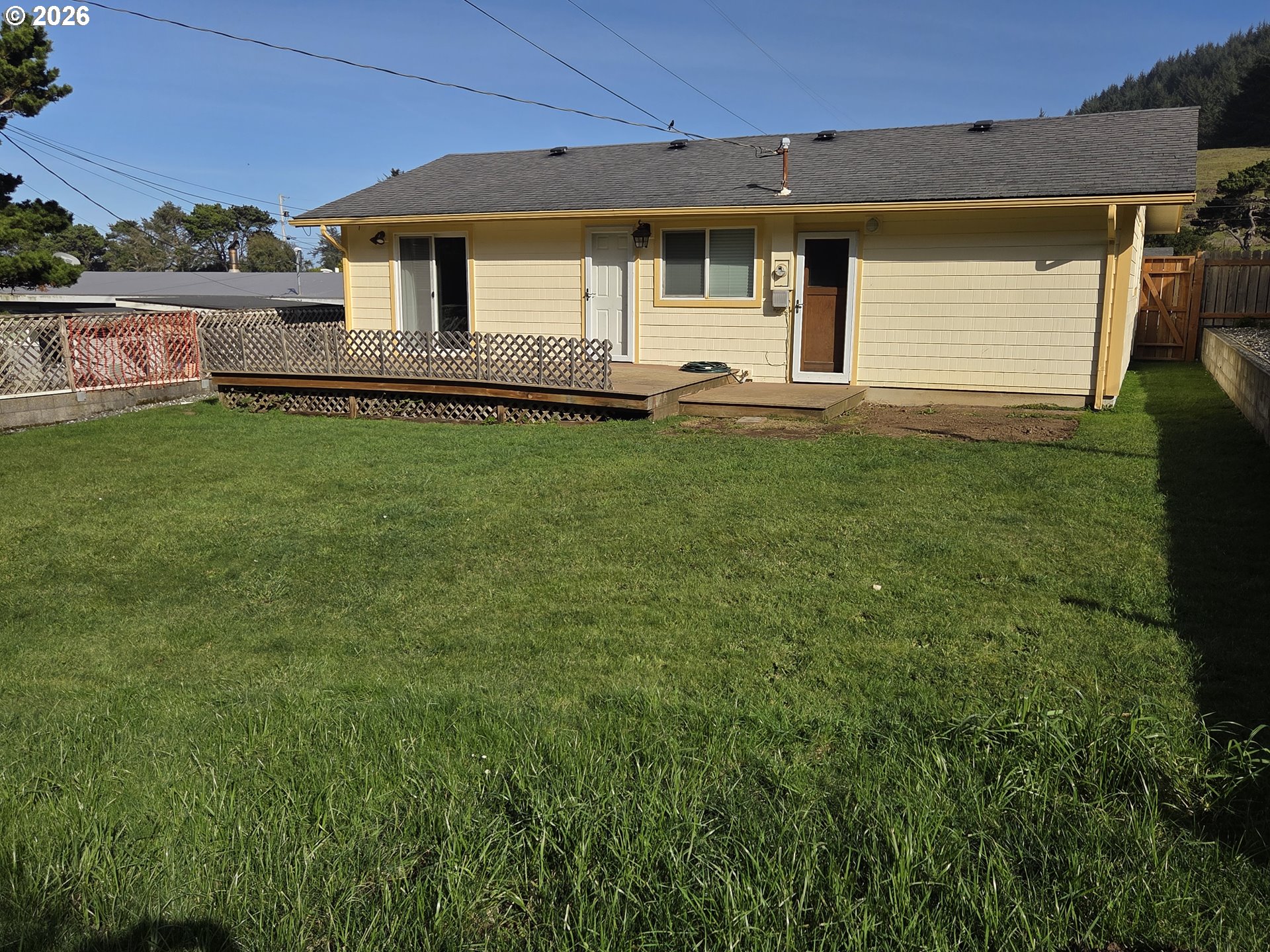 94044 Azalea Lane Gold Beach, OR 97444 - Photo 3 of 31 Backyard