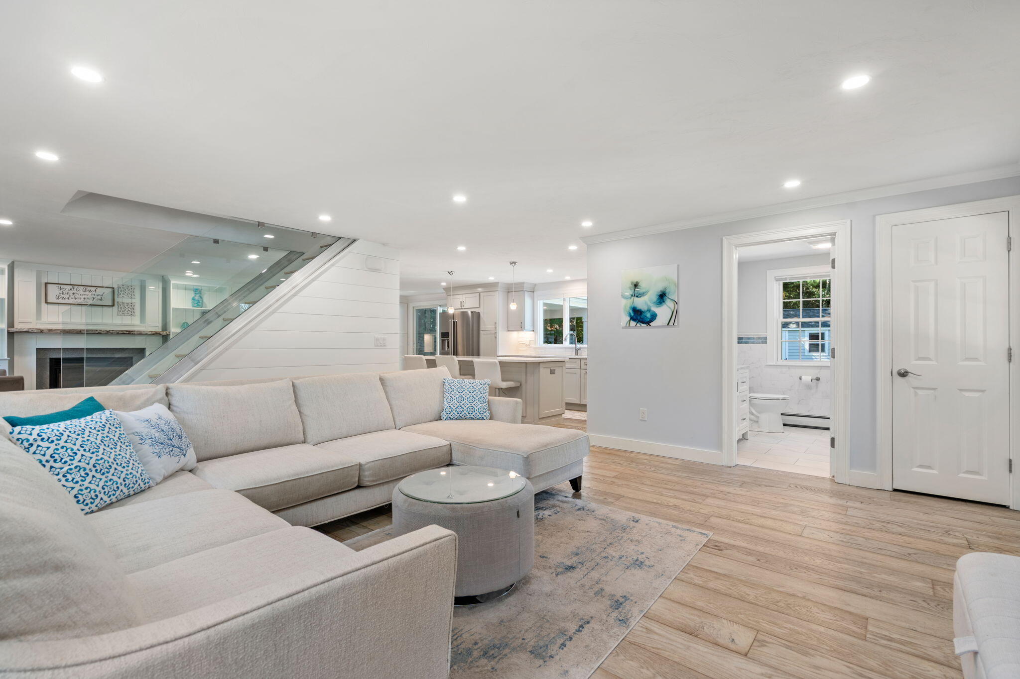 41 Old Fields Road Sandwich, MA 02563 - Photo 17 of 47 a living room with furniture and wooden floor
