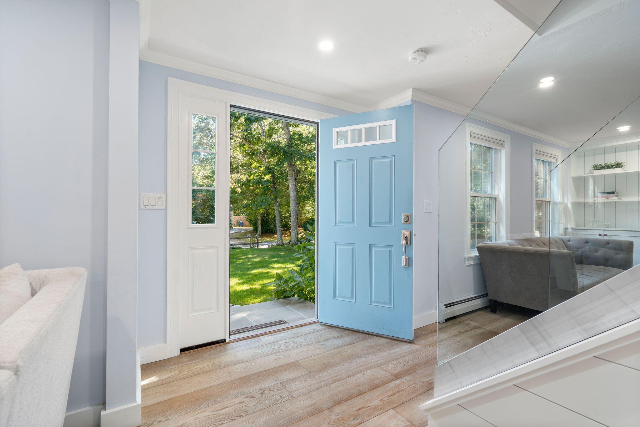 41 Old Fields Road Sandwich, MA 02563 - Photo 3 of 47 a view of livingroom with furniture and wooden floor