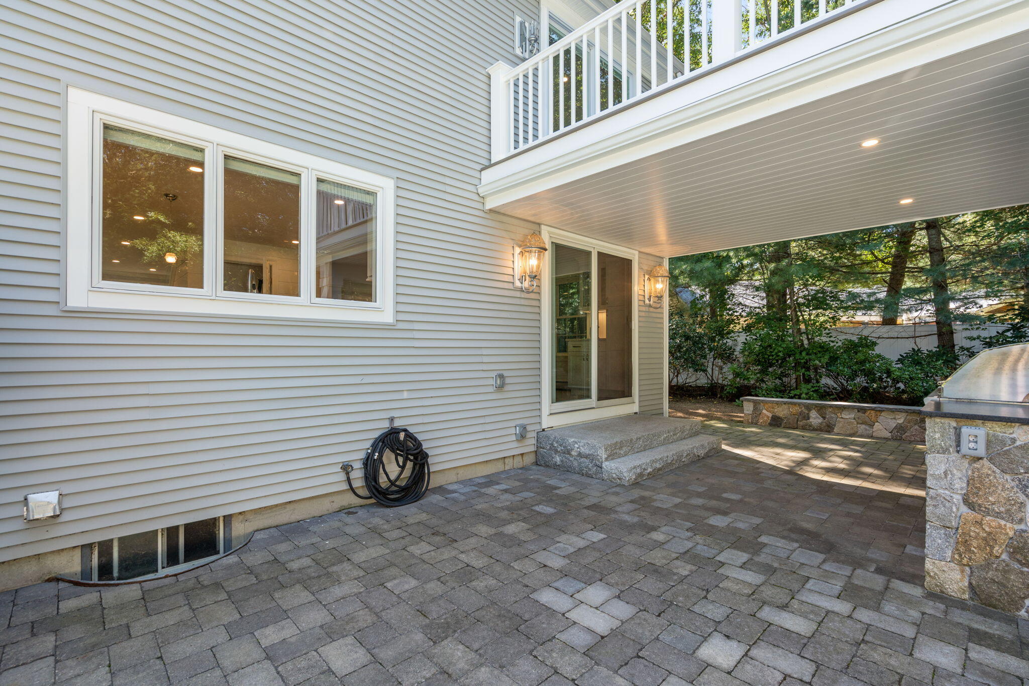41 Old Fields Road Sandwich, MA 02563 - Photo 38 of 47 a view of a house with backyard porch and sitting area