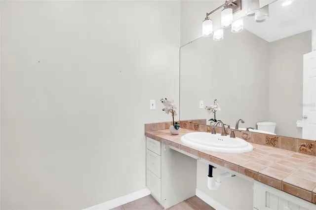 a view of a swimming pool and outdoor space