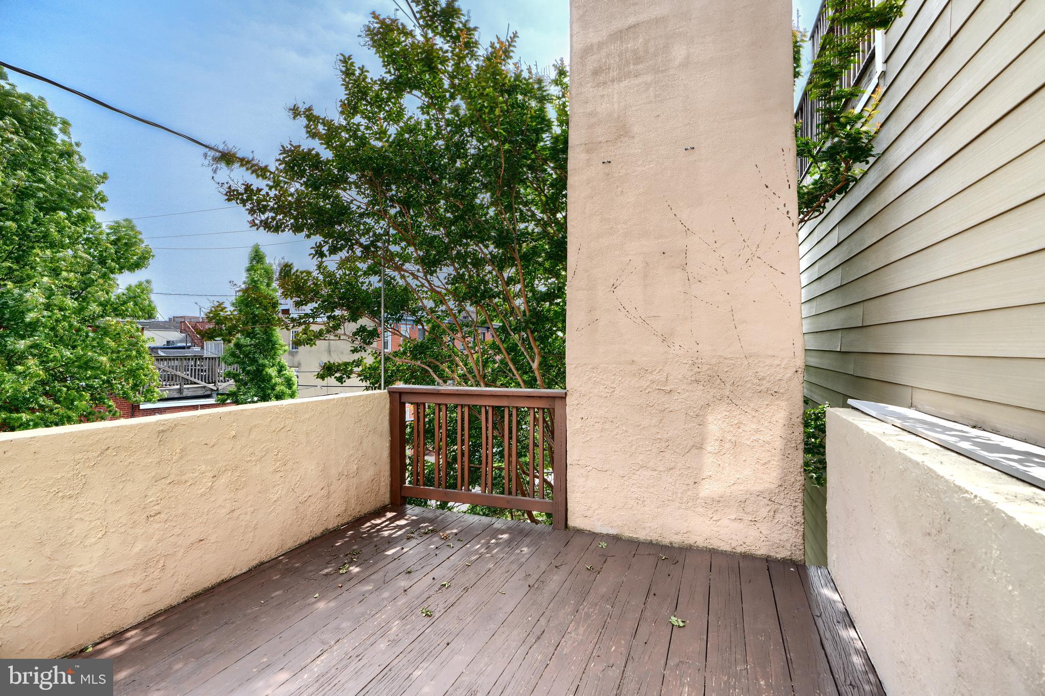 1142 Riverside Avenue Baltimore, MD 21230 - Photo 31 of 41 a view of outdoor space with wooden floor