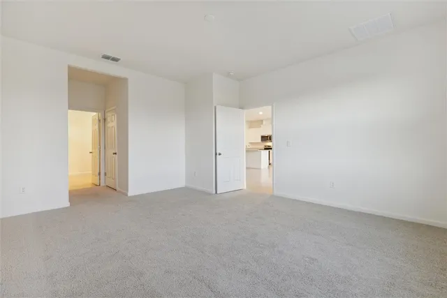 a view of empty room