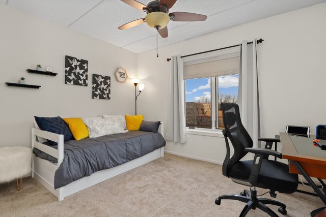 225 Main Street, Unit 214 Roselle, IL 60172 - Photo 19 of 27 a bedroom with furniture and a window