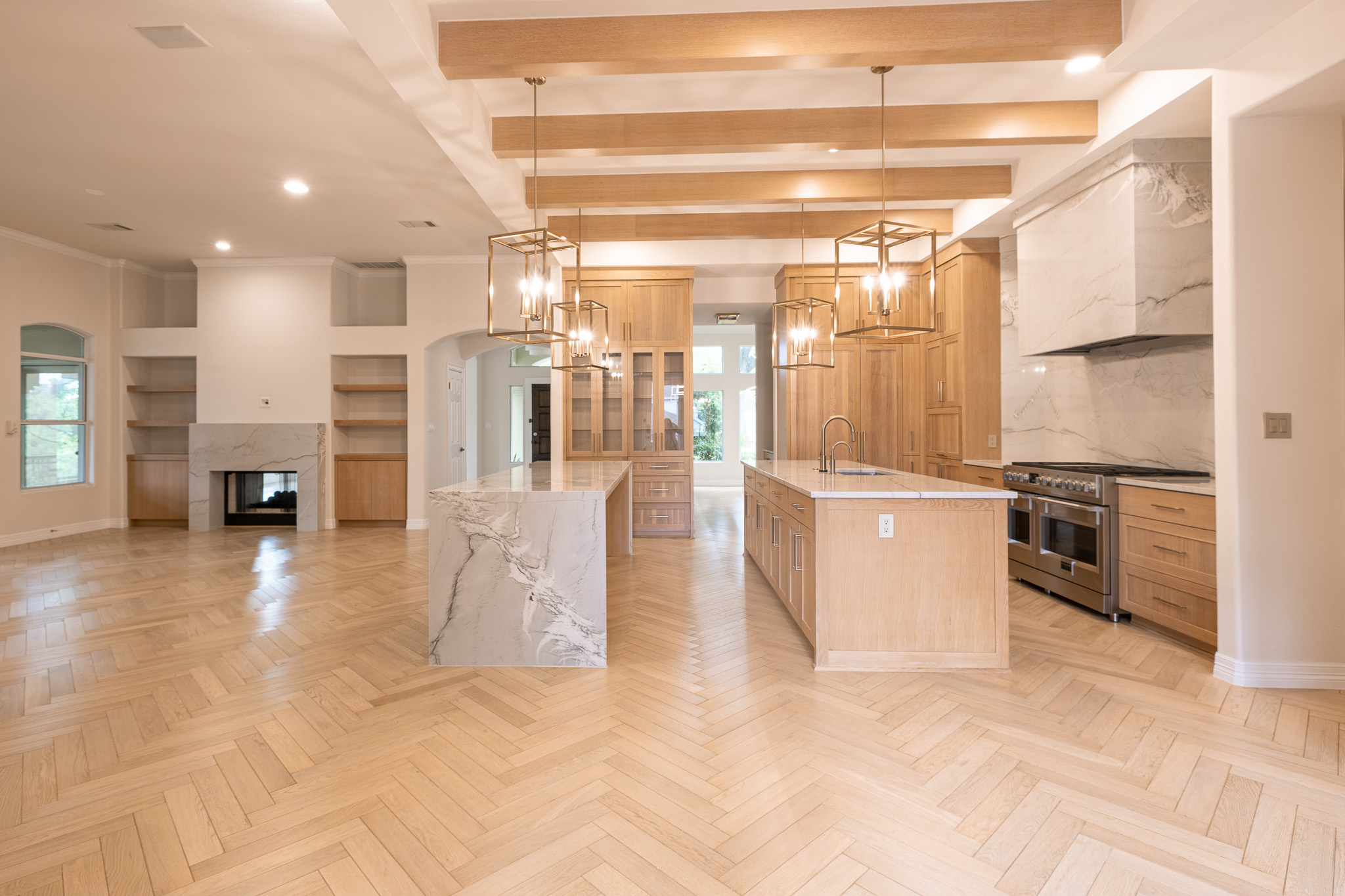 2906 Mill Reef Cove Austin, TX 78746 - Photo 12 of 38 a view of kitchen with furniture and large window