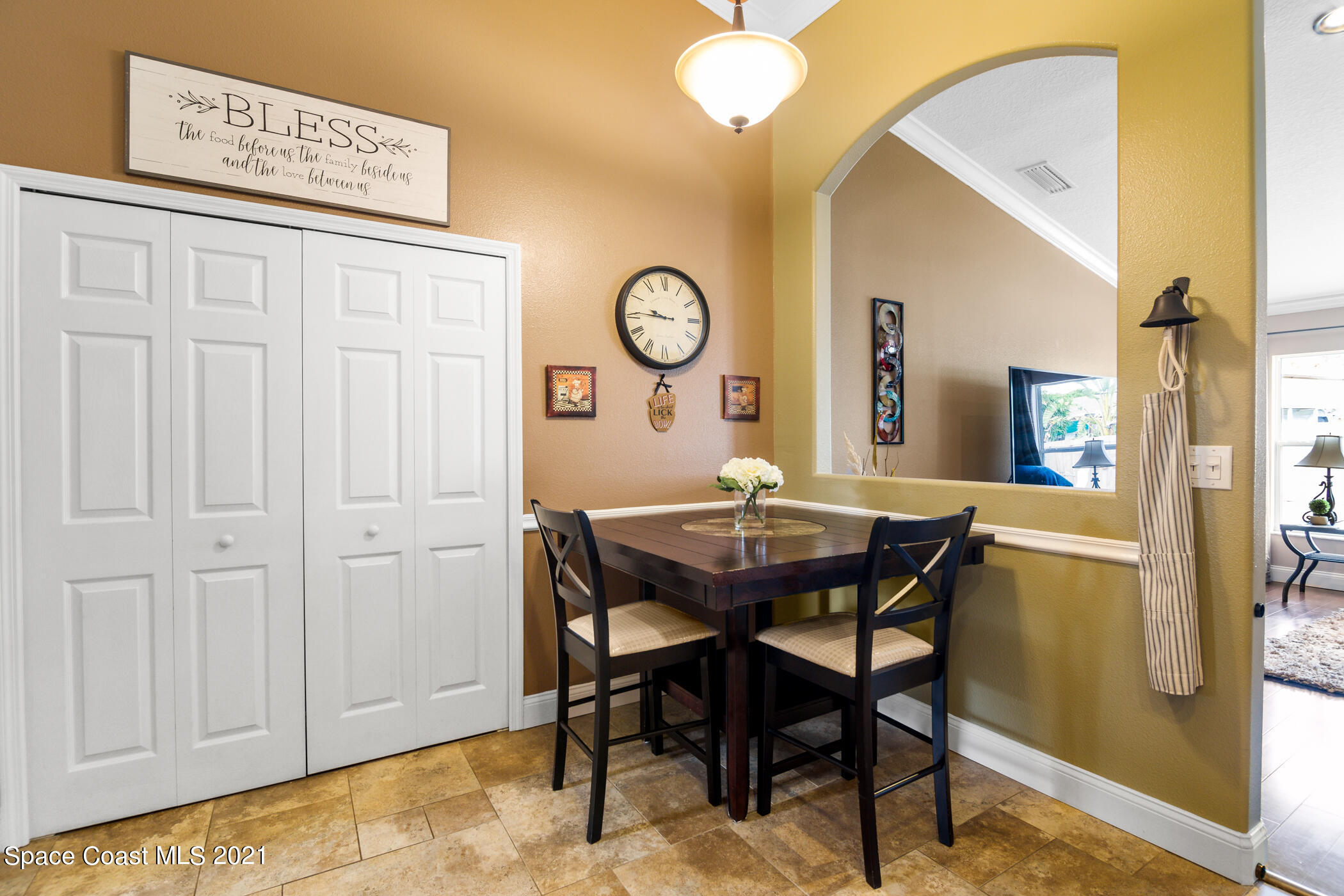 6336 Hudson Road Cocoa, FL 32927 - Photo 6 of 24 a view of a dining room with furniture