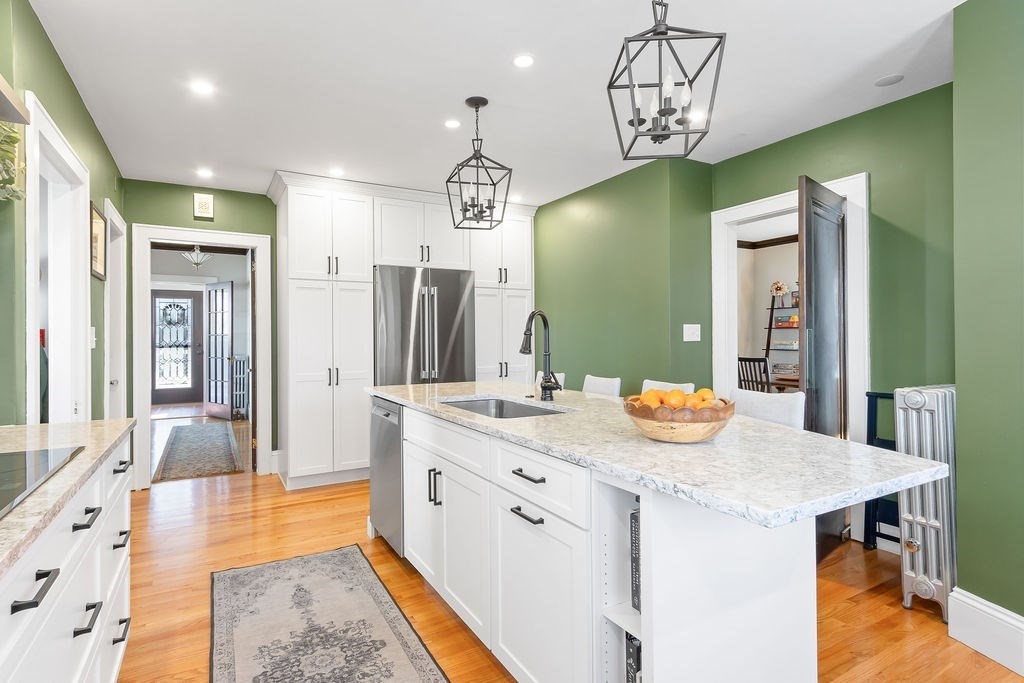 75 Longfellow Road Worcester, MA 01602 - Photo 16 of 37 a bathroom with a sink a counter and a mirror