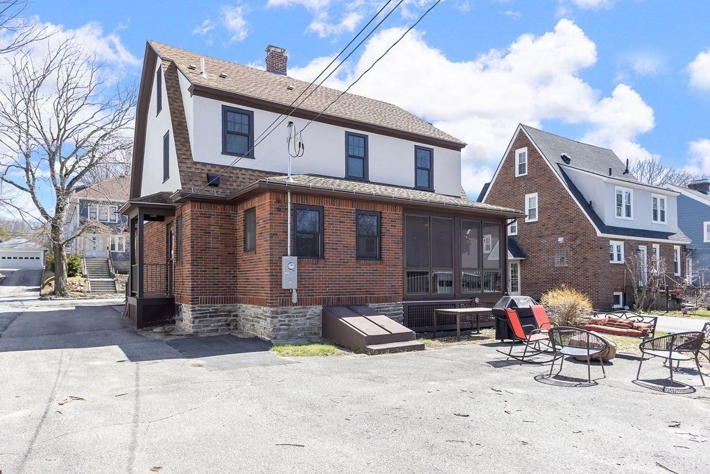 75 Longfellow Road Worcester, MA 01602 - Photo 34 of 37 a view of a car park in front of house