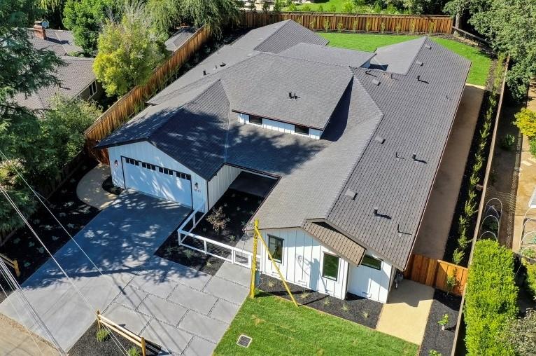 1057 Covington Road Los Altos, CA 94024 - Photo 3 of 31 an aerial view of house with yard
