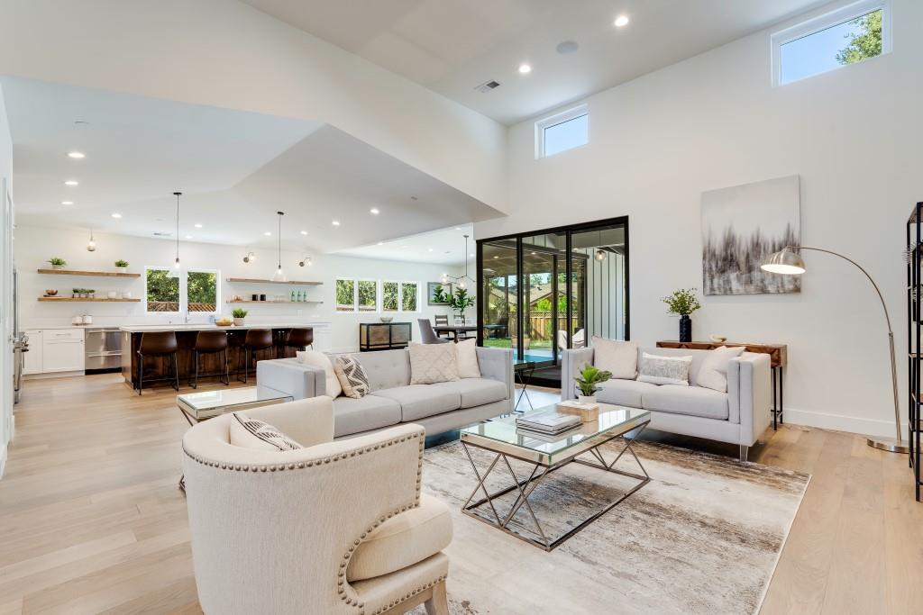1057 Covington Road Los Altos, CA 94024 - Photo 7 of 31 a living room with furniture and a table