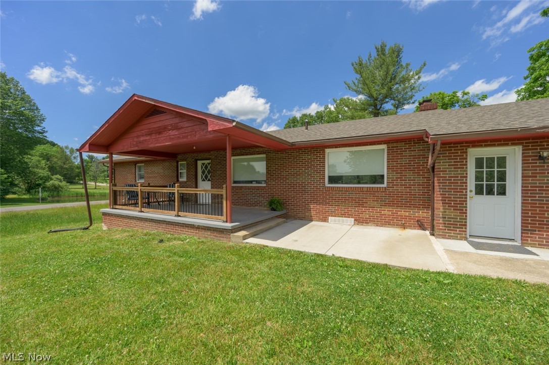 3072 Tallmadge Road Kent, OH 44240 - Photo 9 of 33 Back patio and garage entry door