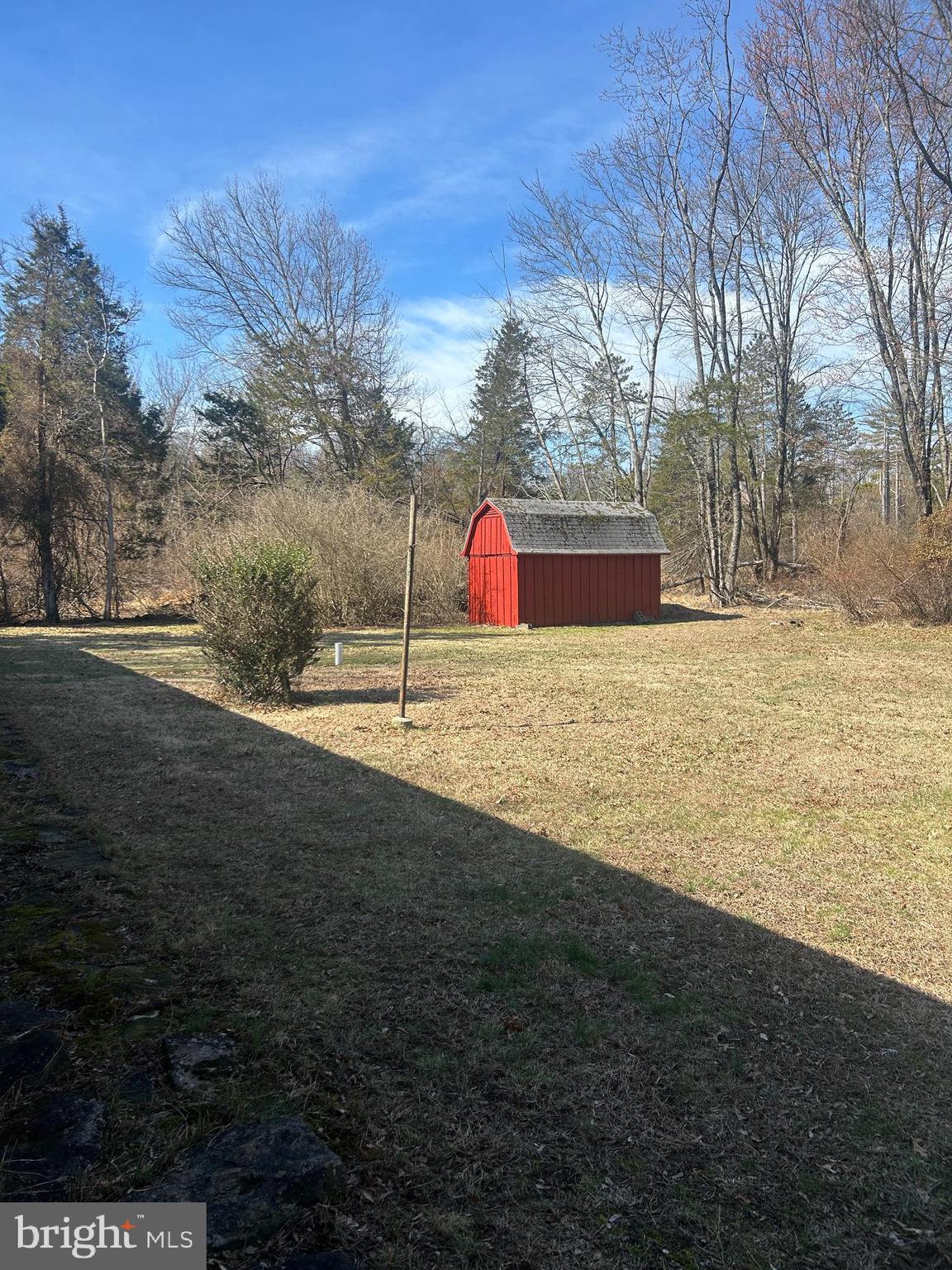 6953 Sladek Road New Hope, PA 18938 - Photo 24 of 25 Rear of house w/shed