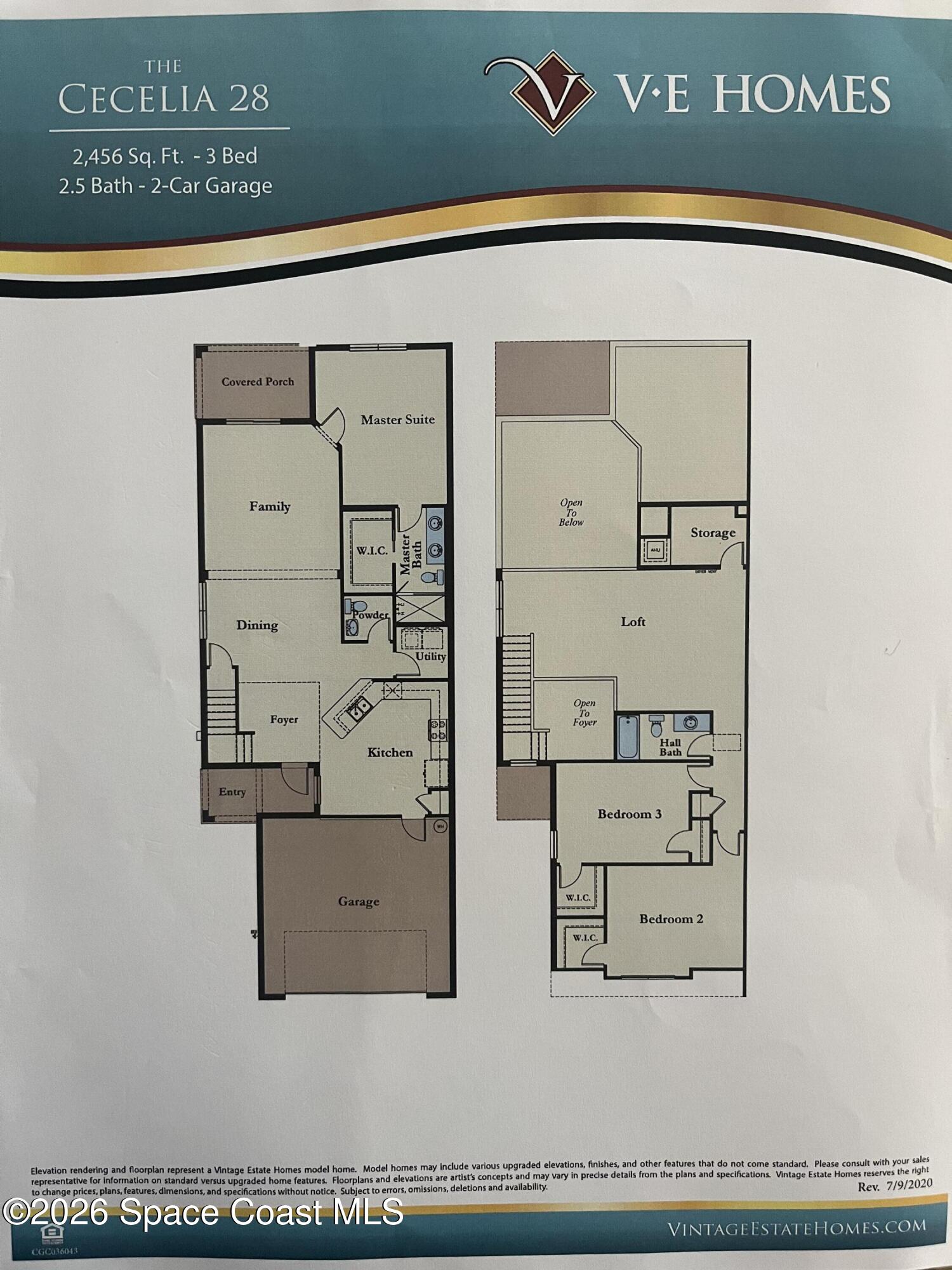 775 Simeon Drive Satellite Beach, FL 32937 - Photo 9 of 9 Floor Plan